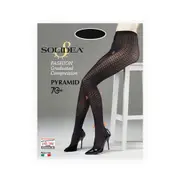Solidea Pyramid 70 Den Microfibre Compression Tights 12 15mmHg 4XL Black