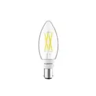 5x b15 led candle bulb 3W Dimmable 3000K Chandelier Light 460lmn 54000hrs Warm
