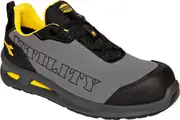 Diadora Utility Smart Softbox Low S3L, safety shoes unisex , color: Dark Grey/Black/Yellow , size: 37 EU