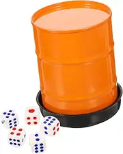 FELTECHELECTR Dice Game Accessories Set Dice Cups for Bar Party Board Games Plastic Dice Holders Dice Shaking Cups Dice Game Decorations