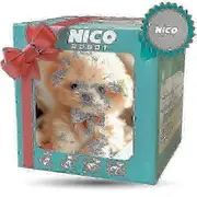 Nico Robot Dog, My Realistic Robot Puppy, Interactive Plush Toy That Acts Like A Real Puppy White