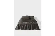 1000TC Cotton Sateen Sheet Set (Charcoal) - King