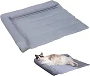 Dog Cooling Mat - Puppy Bed Cozy Mat - Breathable Kitten Bed Pad for Backyard Bedroom, Hot Weather Cat Gel Cold Cushion