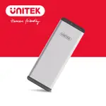UNITEK USB3.0 M.2 SSD(NGFF/SATA) 鋁合金外接盒 (Y-3365) 電競用