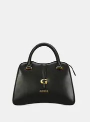 GUESS Women's Black Kuba Small Satchel Bag
