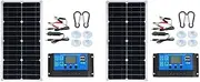 2X 300W Solar Panel Kit Portable Power RV Monocrystalline Boat Flexible Battery 12V