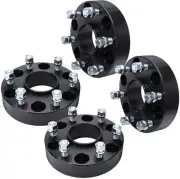 6x5.5 Hub Centric Wheel Spacers 1.5" Fits Chevy Silverado Sierra 1500 GMC 78.1cb