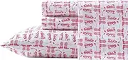 Wrangler - Queen Sheet Set, Super Soft Bedding Set, Cozy Home Decor, Oeko-Tex Certified (Knockin Boots Pink, Queen)