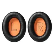 2-pack Headset Earmuffs for Kingston Hyperx Cloud Ii - Black / Orange