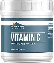 Earthborn Elements Vitamin C Powder 3.25 lb, Ascorbic Acid, Dietary Supplement