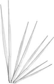 Garden Hand Tools 4pcs Stainless Steel Tweezers Gardening Planting Tool Non Smooth Compact Portable for Succulent