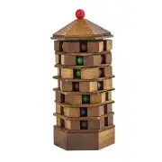 Project Genius Chinese Pagoda Wooden Puzzle
