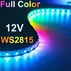 WS2815 DC12V RGB 5050 Pixels LED Strip Lights Dual Signal Individual Addressable