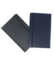 Wood Finish Hardcover Notebook With Elastic Band Closure And Bookmark Journal