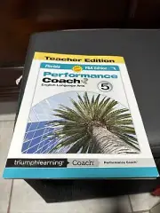 Teacher Edition, Performance Coach (Grade 5 English Language Arts) Florida FSA