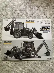 Empty ERTL toy box for 580 Super M Series 2 Loader Backhoe 50th. anniversary