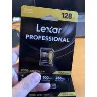 在飛比找蝦皮購物優惠-<完售>全新Lexar 128gb 2000x SDXC U