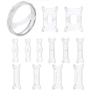 12pcs Invisible Tightener Ring Size Reducer Resizing Adjuster Pad Jewellery Tools