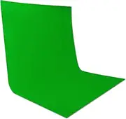 Volkwell Green Backdrop Background Screen, Muslin Cotton Backdrop for Photography Studio Video Photo Shoot. (10x12ft/3x3.6m, Green)