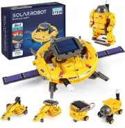 STEM Project Science Kit, Solar Space Toy, 120Pcs Building Experiment Robot