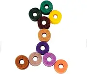 DRESSOOS 20 Pcs Cymbal Stand Felt Washer Cymbal Felts Color Felt Washers for Cymbals Drum Felt Washer Felt Cymbal Sleeves with Drum Cymbal Felts Cymbal Replacement Accessory