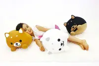 在飛比找樂天市場購物網優惠-日本代購 MOGU 柴犬坐墊 舒壓靠墊 抱枕 午睡枕 愛柴有