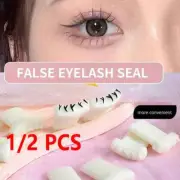 1/2PCs Lower Eyelash Stamps Tool, Quick DIY Make Up Tools for Beginner CE