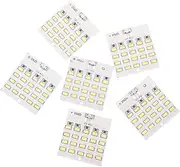 GLEAVI 6pcs LED Light Board Truck Interior Lights Car Rat Wired Guinea Pigs Emergency Light Stick Backlight Flashing Wand para Gypsum Hand Mold Decor Vitality Brooch Rechargeable Hb Board