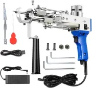 Electric 2IN1 Carpet Tufting Gun Cut Loop Pile Weaving Flocking Machine