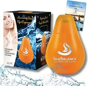 Macke Pool & Patio Silk Balance hot tub solution 76oz or 38oz, Oil-Absorbing Sponge for Spas, Natural Treatment to Keep pH Alkalinity Balanced Tubs, Spa, SILKBALANCE Water Care (38oz)