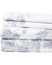 Melange Home 200tc Percale Jardin De Rose Sheet Set
