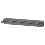 KOMPLEMENT Pull-out multi-use hanger, dark grey, 35 cm
