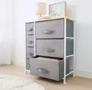 7 Drawer Chest Pull Handle Bedroom Storage Organisation