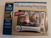 Digital Voice Recording Photo Frame With Built In Clock By Journey’s Edge