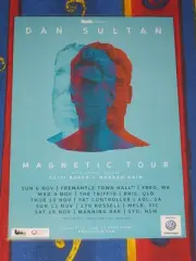 Dan Sultan - 2016 Magnetic Australian Tour Promo Poster