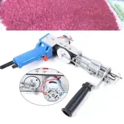 Electric Carpet Tufting Gun Loop Pile Weaving Flocking Making Tool Rug Machine