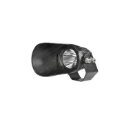 Narva Brand 9-36V LED Load Light With Shield mounted on the mirror