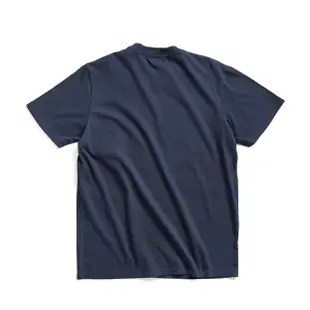 【EDWIN】男裝 網路獨家↘復古EDWIN經典短袖T恤(丈青色)