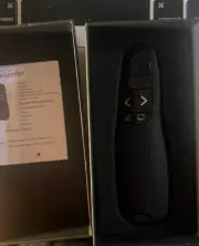 Clicker PowerPoint Presentation Wireless Presenter Remote, Laser Pointer for Com