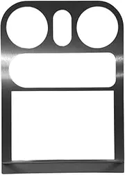 Jasperformance JP-2502 Roadster NA6C NA8C Black Stainless Steel Hairline Center Panel Cover
