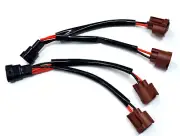 Splitter Wire U 9006 HB4 Two Harness Head Light Low Beam Connector Socket Lamp
