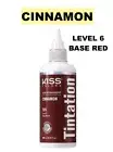 KISS TINTATION Semi-Permanent Hair Color 5 oz CINNAMON T870 Level:6 BASE RED