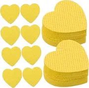 Nail Care Kit 200pcs Nail Polish Remover Pads Lint for Gel Polish Removal Lash Extension Cleaning Fashion Heart Shape