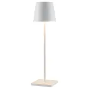 Clio Rechargeable Table Lamp, White