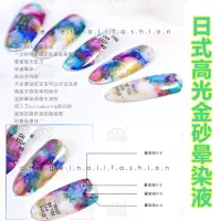 在飛比找蝦皮購物優惠-幻彩美甲材料 正品che gel 美甲專用 暈染液 珠光 泡