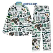 Philadelphia Eagles Go Birds Fly Eagles Fly Pajamas Set, Cozy Sleepwear For Fans