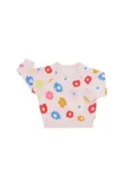 Bonds: Soft Threads Pullover - Pink Wildflowers (Size 00)