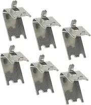 ULTECHNOVO 2sets Fridge Shelf Support Clamp Replacement Clips for Refrigerator (Pack of 5) 6pcs*2