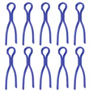 Plastic Bobbin Thread Holders 20pcs Spools Bobbin Buddies Set, Blue