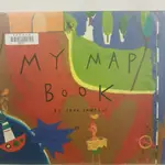 二手書📗英文繪本MY MAP BOOK//SARA FANELLI//成長、生活、家庭